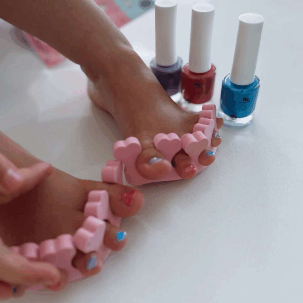 creativity for kids pedicure​