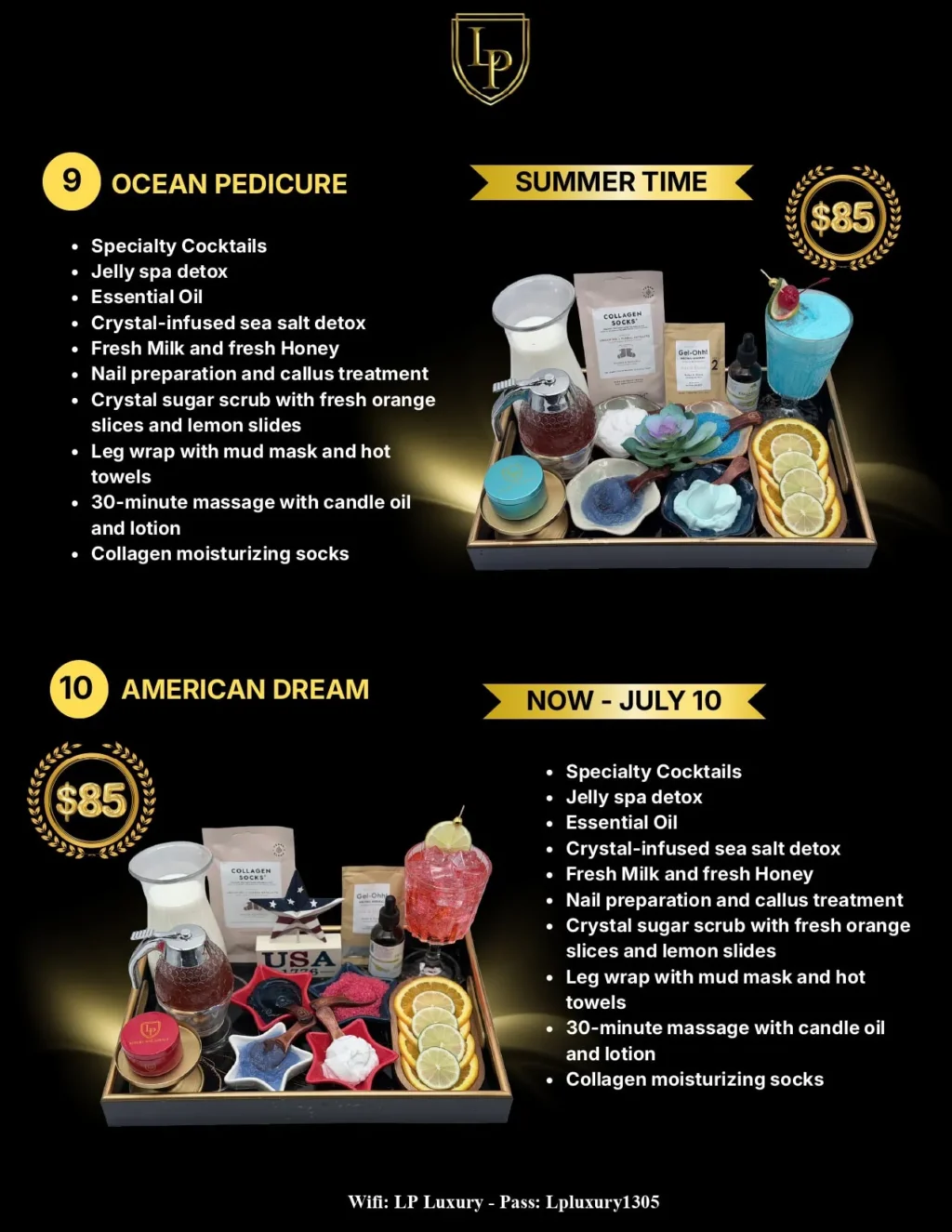🌊 Ocean pedicure ✨ A Taste of Summer