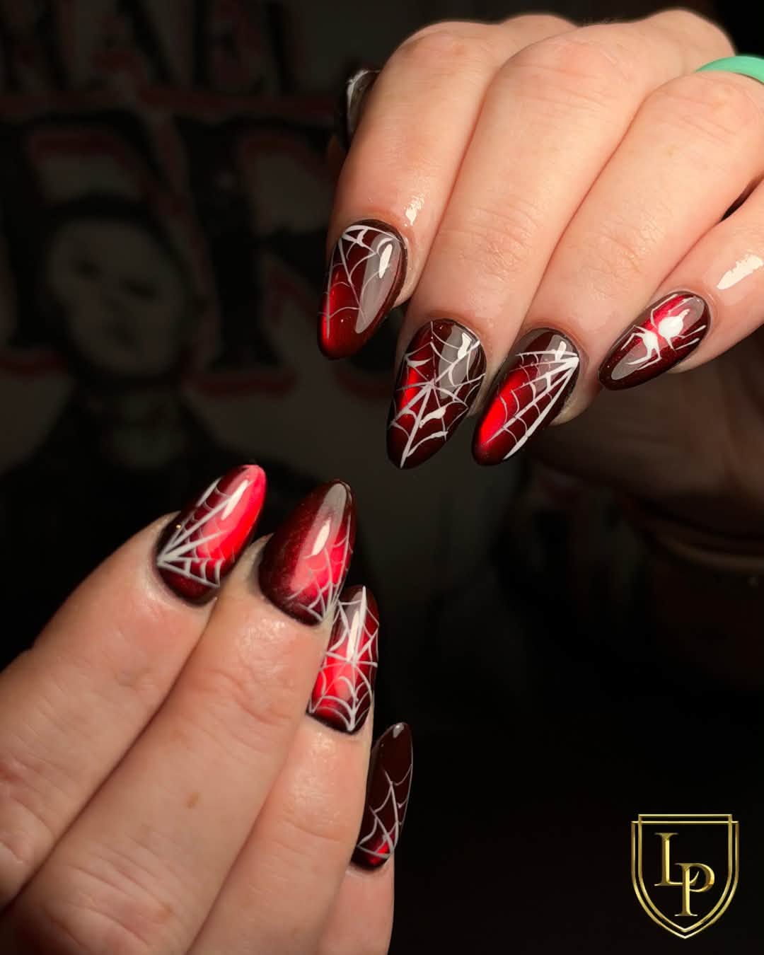 Custom Halloween Nail Art